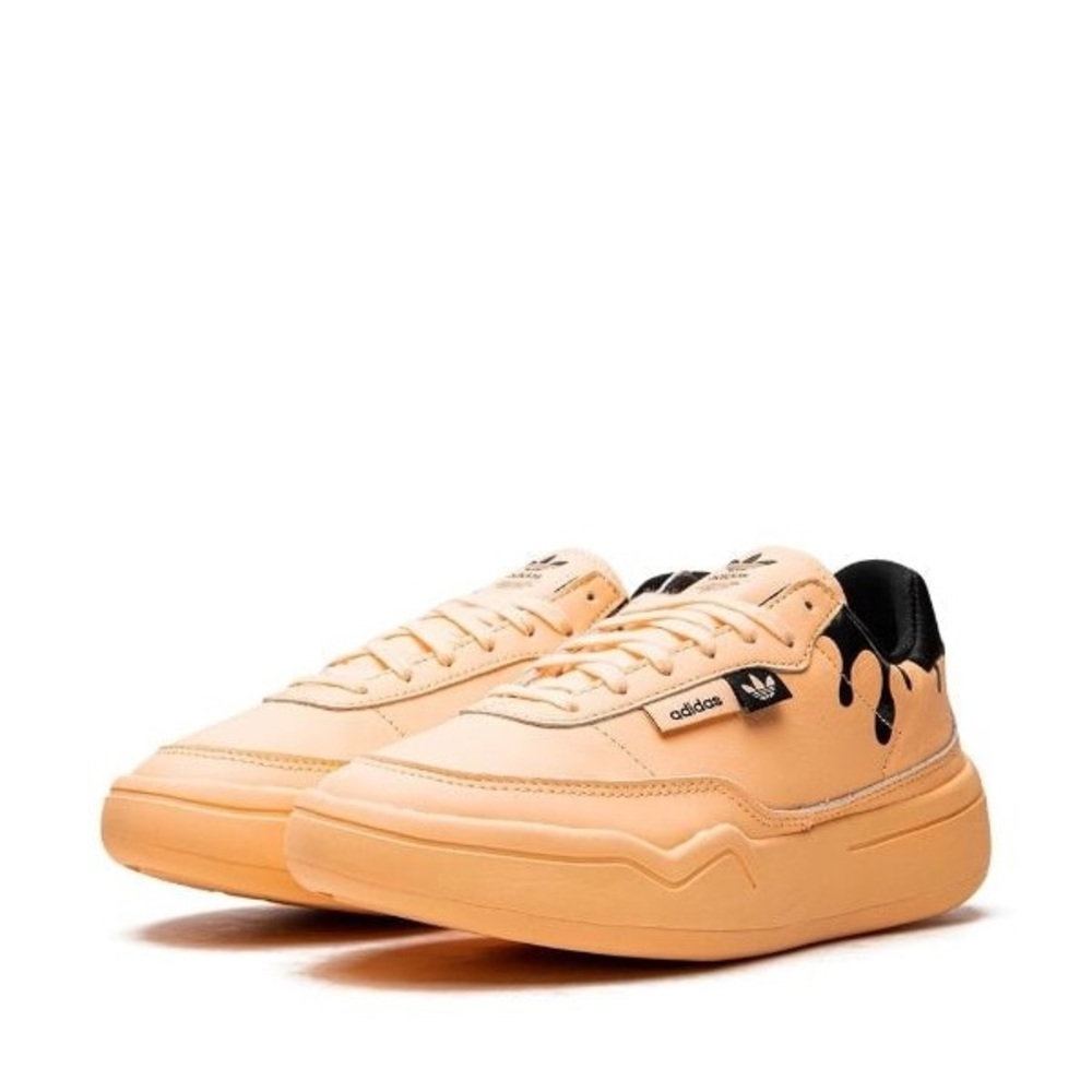 Adidas Her Court Acid Orange Sneakers Shoes Women 7.5